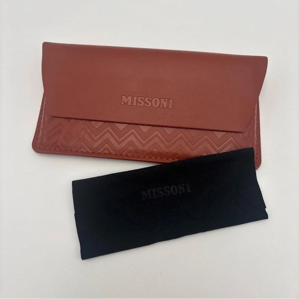 Missoni Red‎ Zigzag Glasses Case